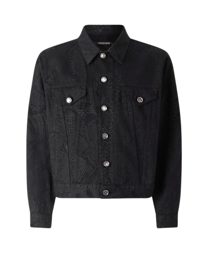 veste-en-denim-imprime-python