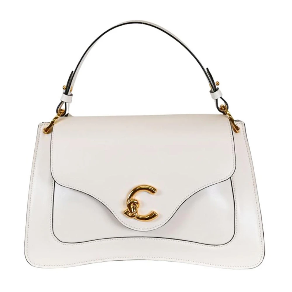 Coccinelle , Handbags, Female, White, One Size, C-Me Handbag - Image 4