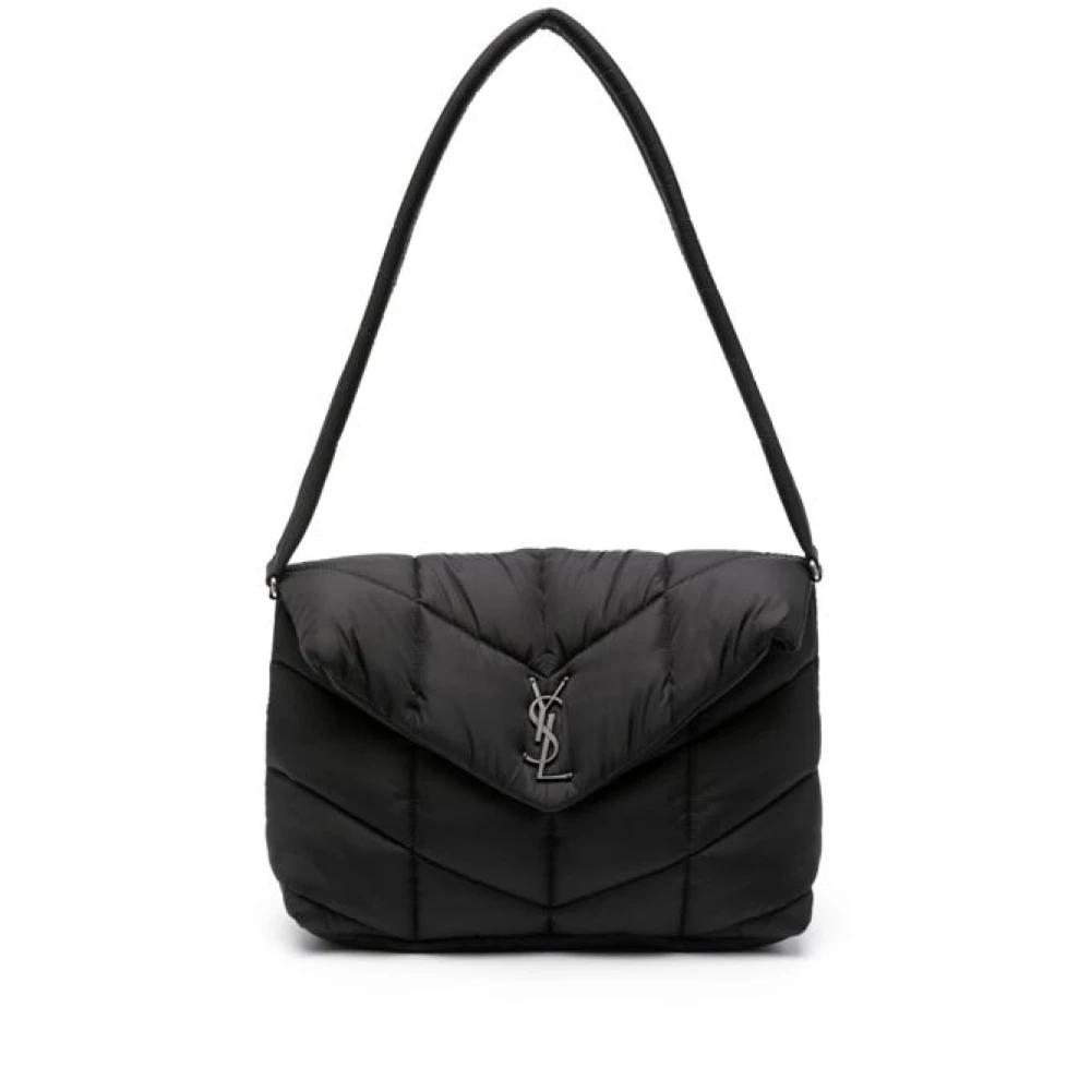 Saint Laurent Schoudertas Black Dames