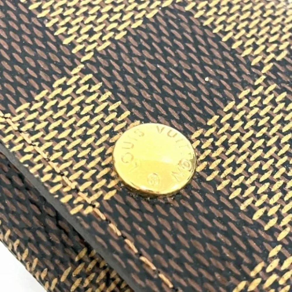 Louis Vuitton Vintage Pre-owned Canvas key-holders Brown Dames