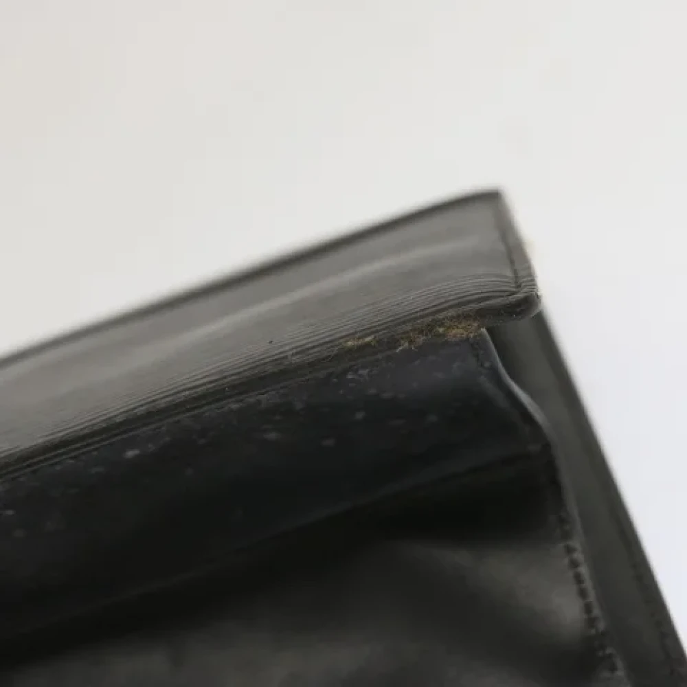 Louis Vuitton Vintage Pre-owned Leather clutches Black Dames