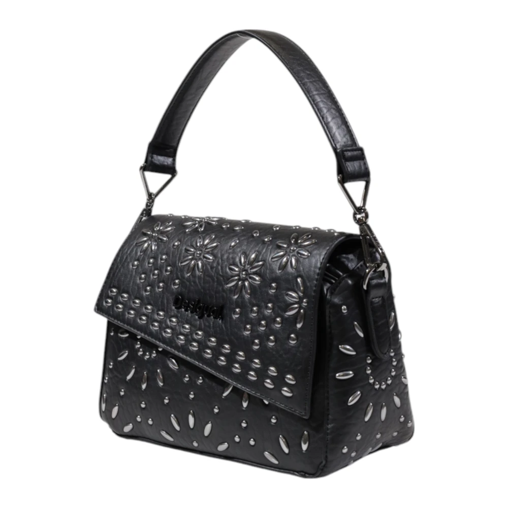 Desigual Kleine tassen voor vrouwen Lente Zomer Collectie Black Dames