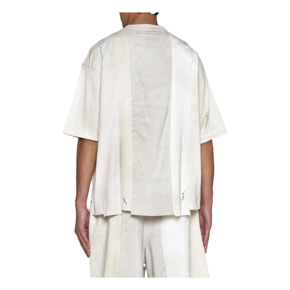 Mihara Yasuhiro Witte T-shirts en Polos Multicolor Heren