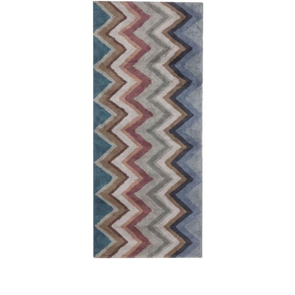 Missoni Home Zigzag Print Katoenen Woonaccessoire Multicolor Dames