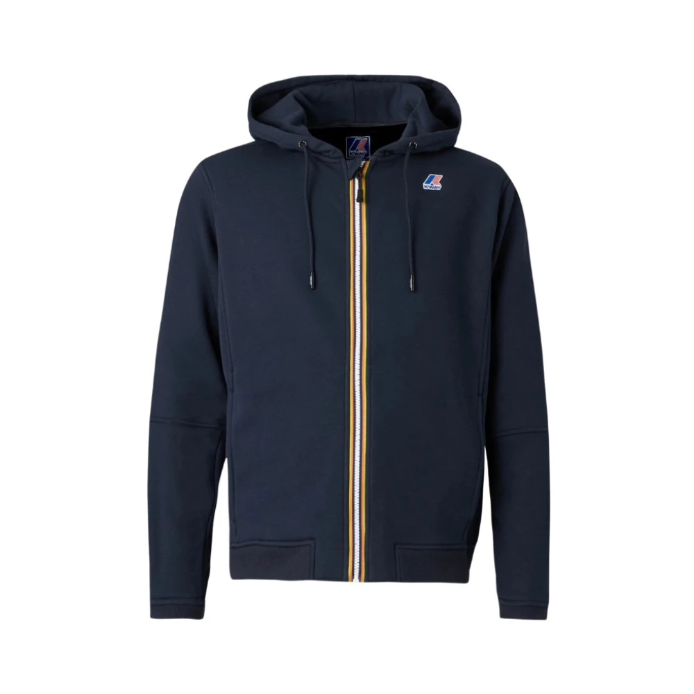 K-Way Uomo Blu Felpe, S, New,