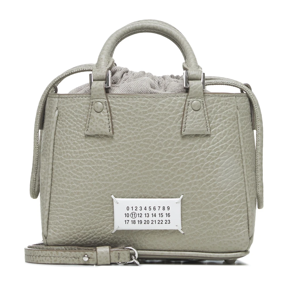 Maison Margiela Women's Grey Leather 5Ac Tote Bag