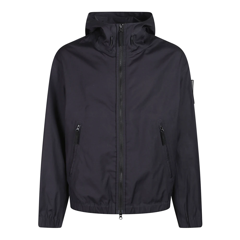 Stone Island Stijlvolle jas voor mannen Blue Heren