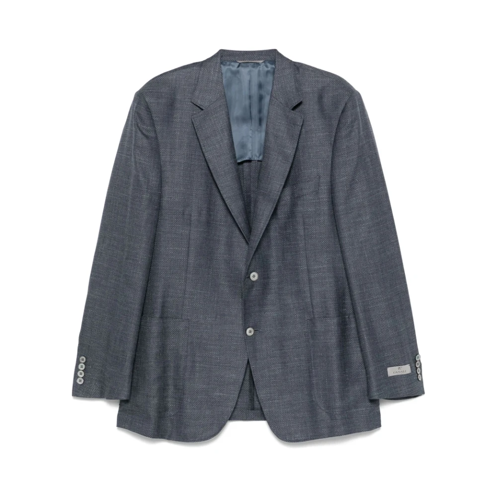 Canali - Jackets > Blazers - Blue - Canali - Modalova