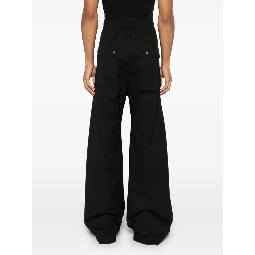 Rick Owens Wide Bela Broek Black Heren