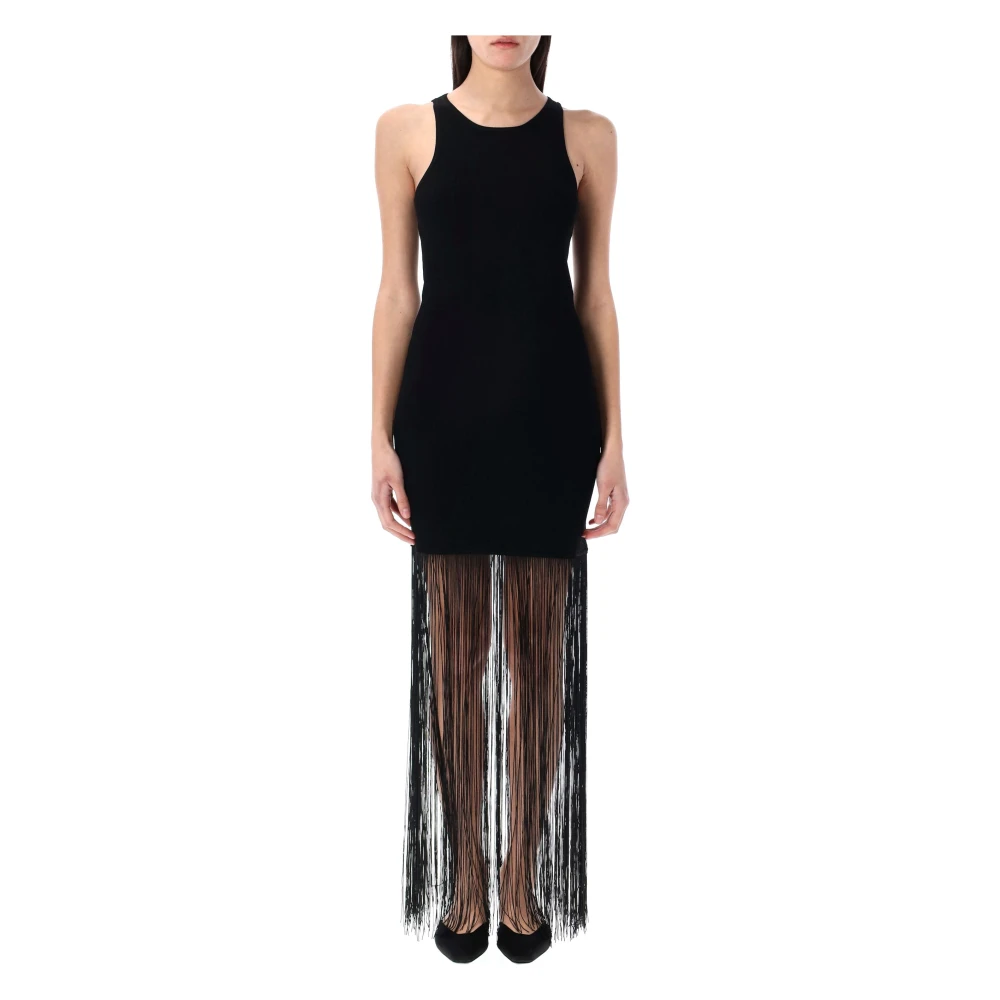 The Garment Gefranjerde Madison Jurk Black Dames