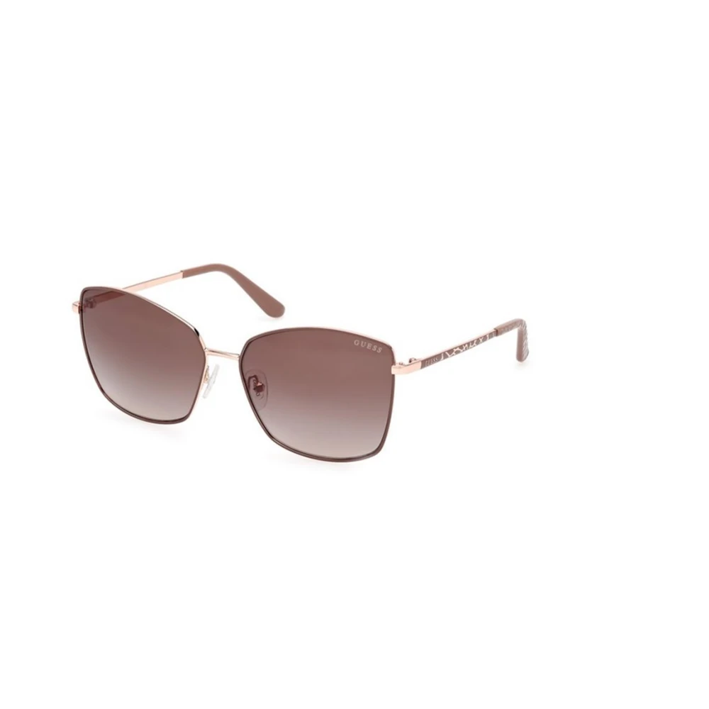 Guess Women's Beige Square Sunglasses
