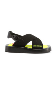 Platte sandalen