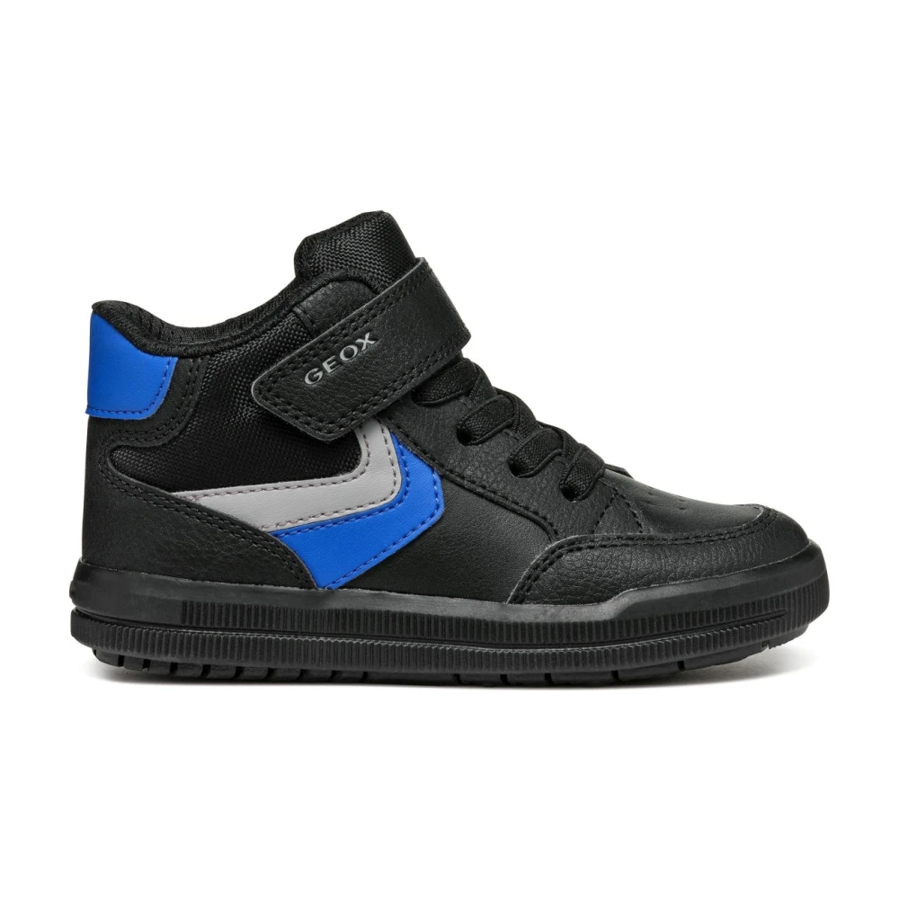 Geox Boys Black Arzach Booties Size 33 Eu