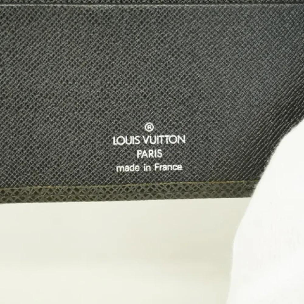 Louis Vuitton Vintage Pre-owned Fabric home-office Black Dames