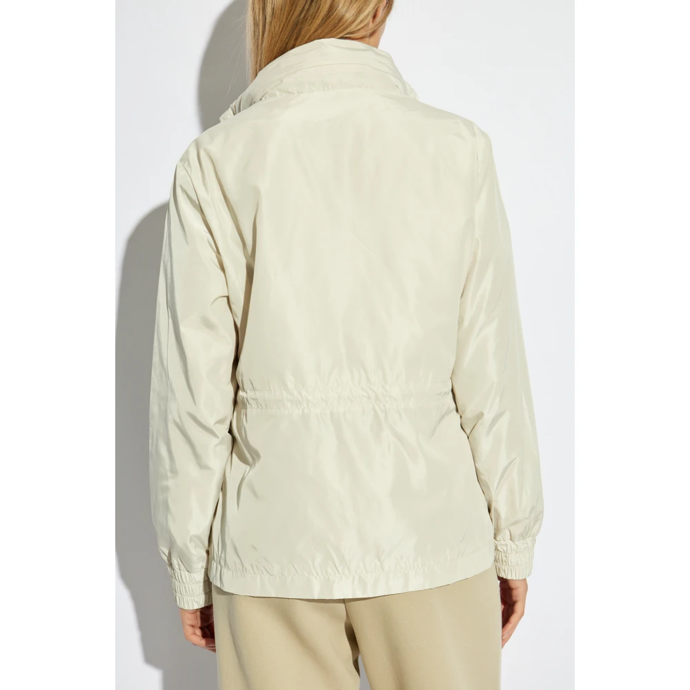 Emporio Armani EA7 Capuchonjack Beige Dames