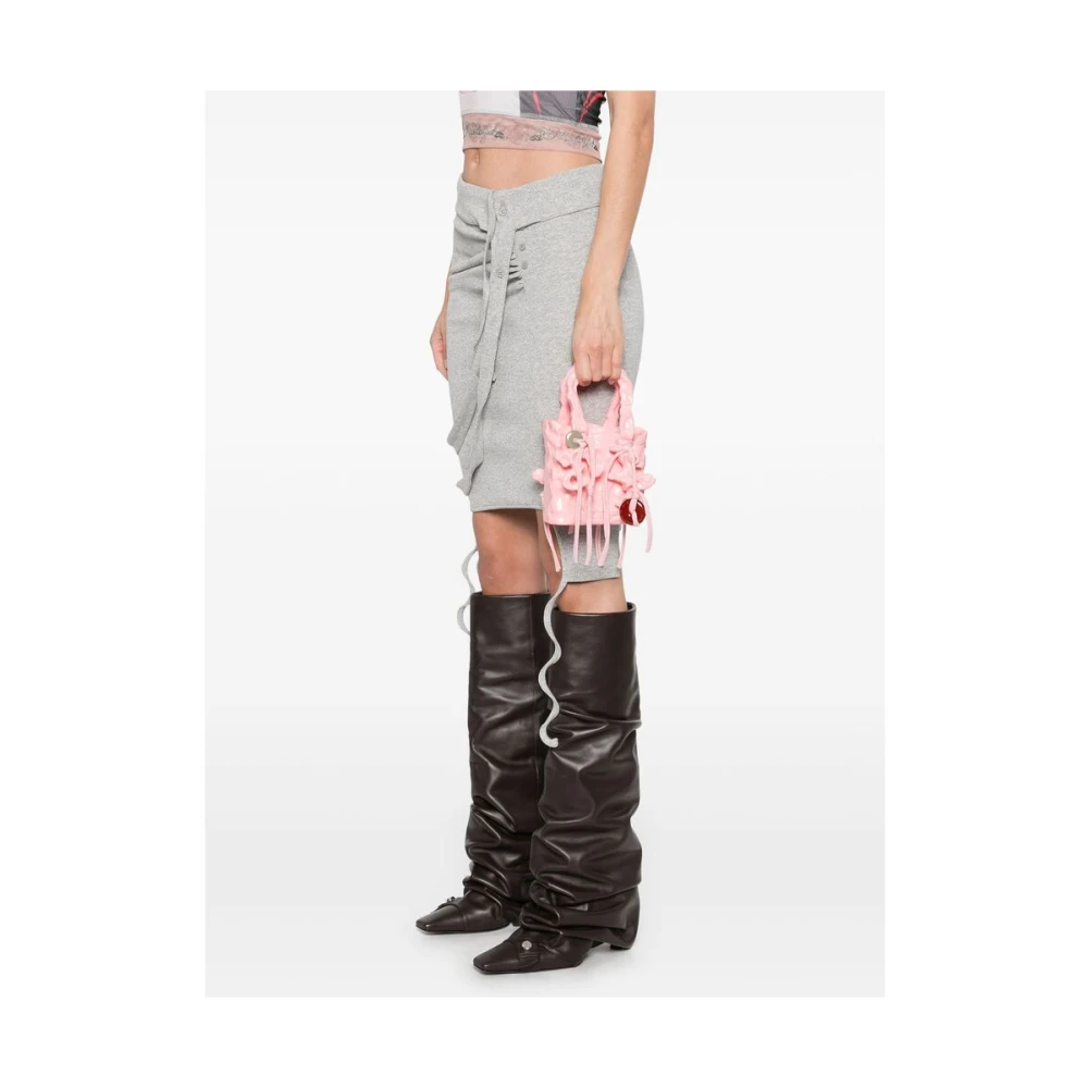 Ottolinger Lichtroze Strikdetail Handtas Pink Dames