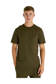 Zielony Tonalny Orzeł Koszulka z Bawełny
