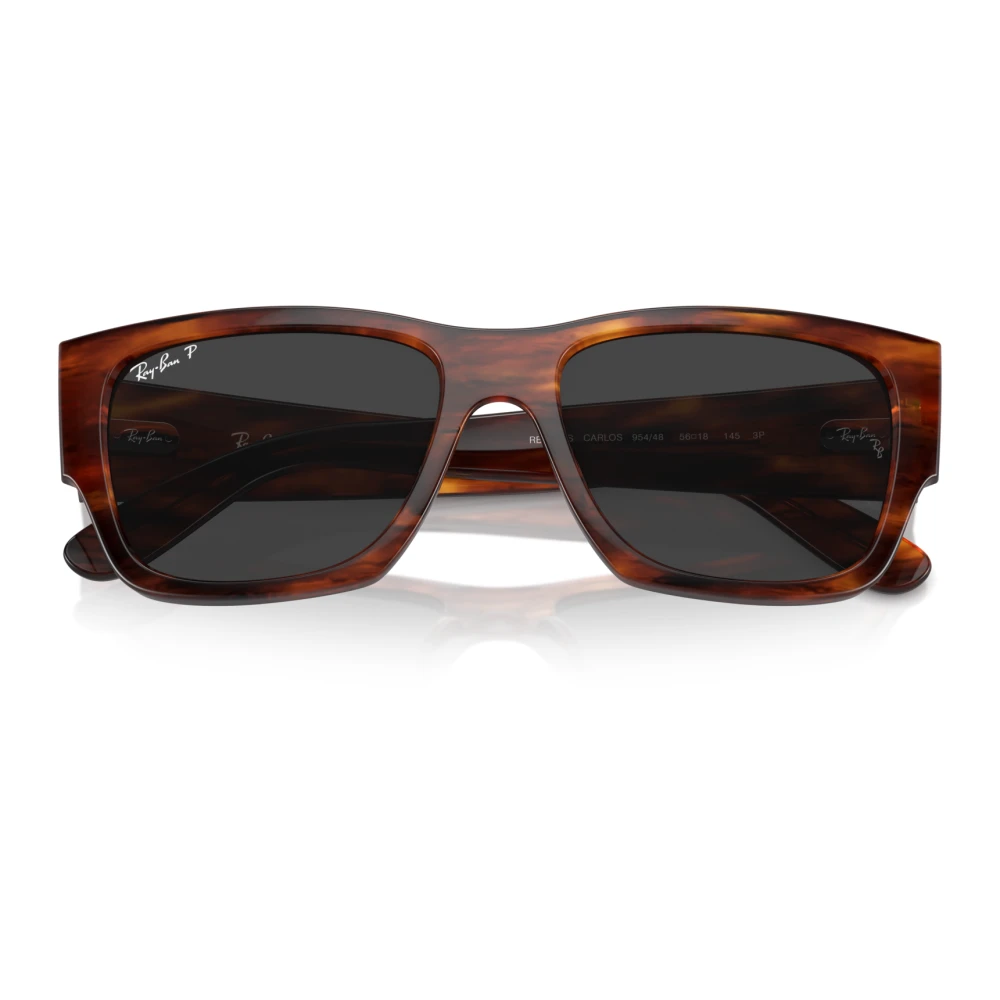 Ray-Ban Brown Rb0947s Carlos Sunglasses - Unisex - Sunglasses - 56 Mm - Accessories