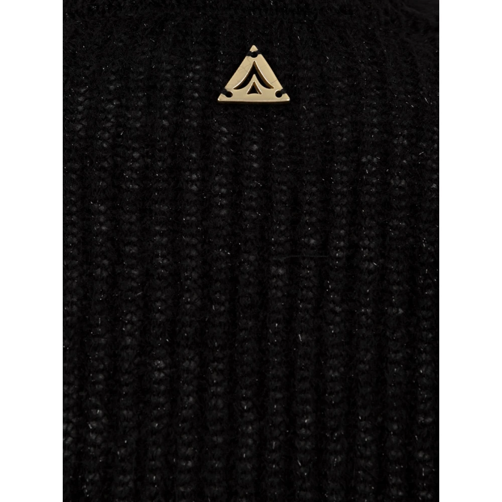 Akep Zwarte Sweater Collectie Black Dames