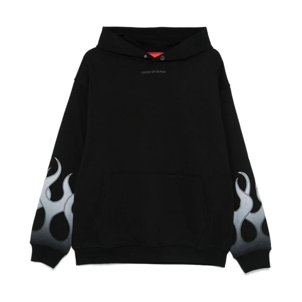 Vision OF Super Zwarte Sweaters met Stijl Black Heren