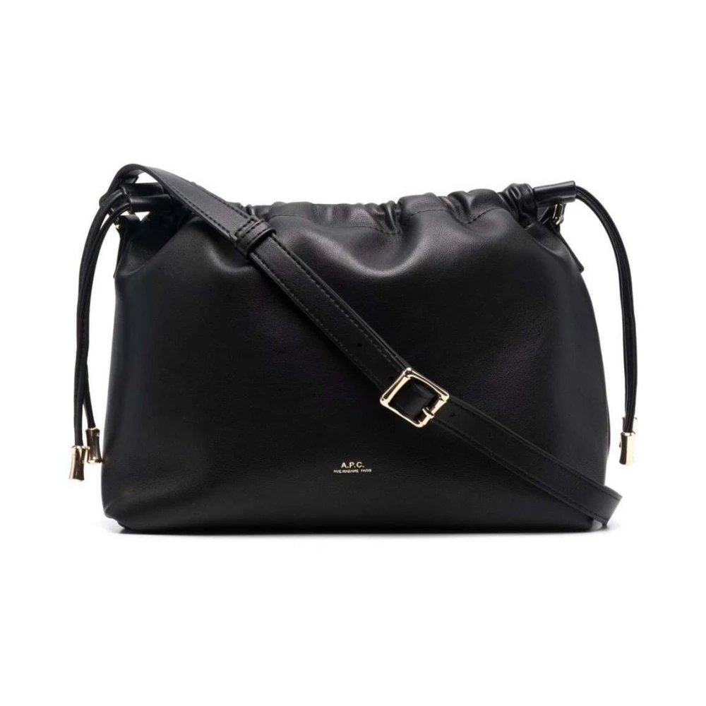 A.p.c. Women's Black Cross Body Bags, One Size, Ninon Bag