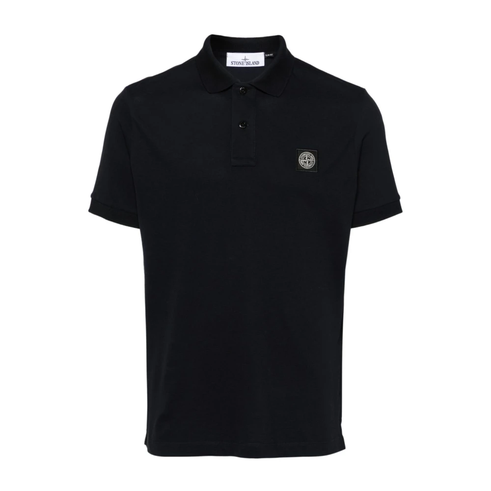 Stone Island Blauwe T-shirts en Polos Blue Heren
