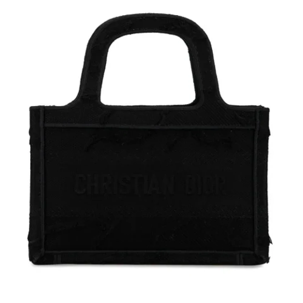 Dior Vintage Pre-owned Canvas dior-bags Black Dames