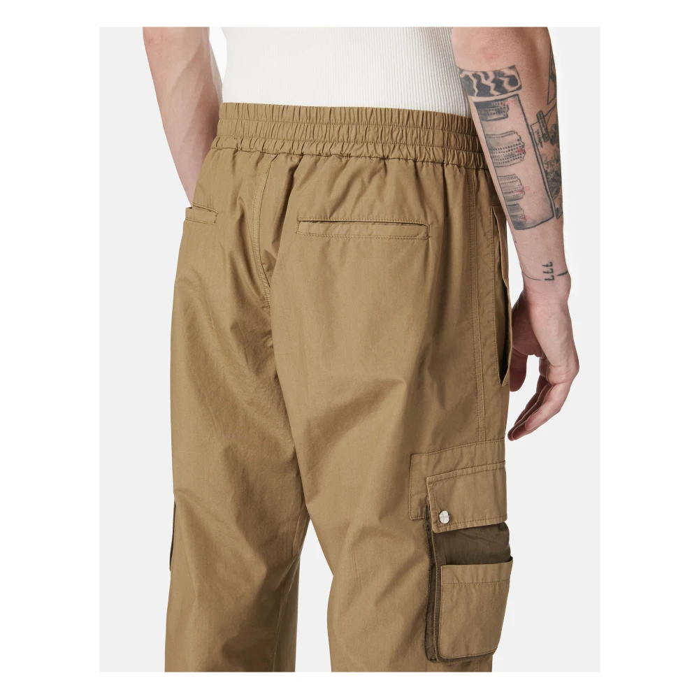 Iceberg Modderkleurige cargobroek Beige Heren