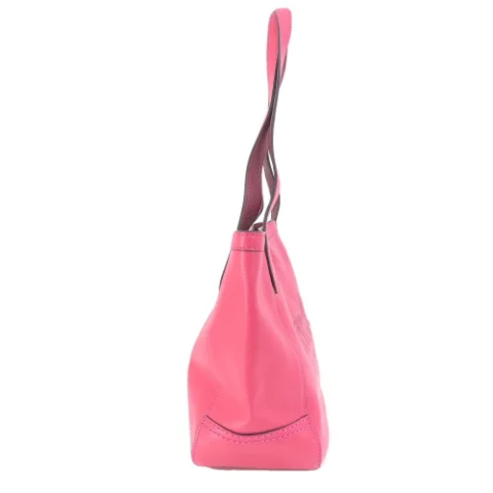 Coach Pre-owned Leather handbags Pink Dames