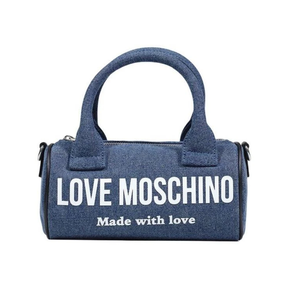 Love Moschino Damen Blau Taschen, One Sizegröße: