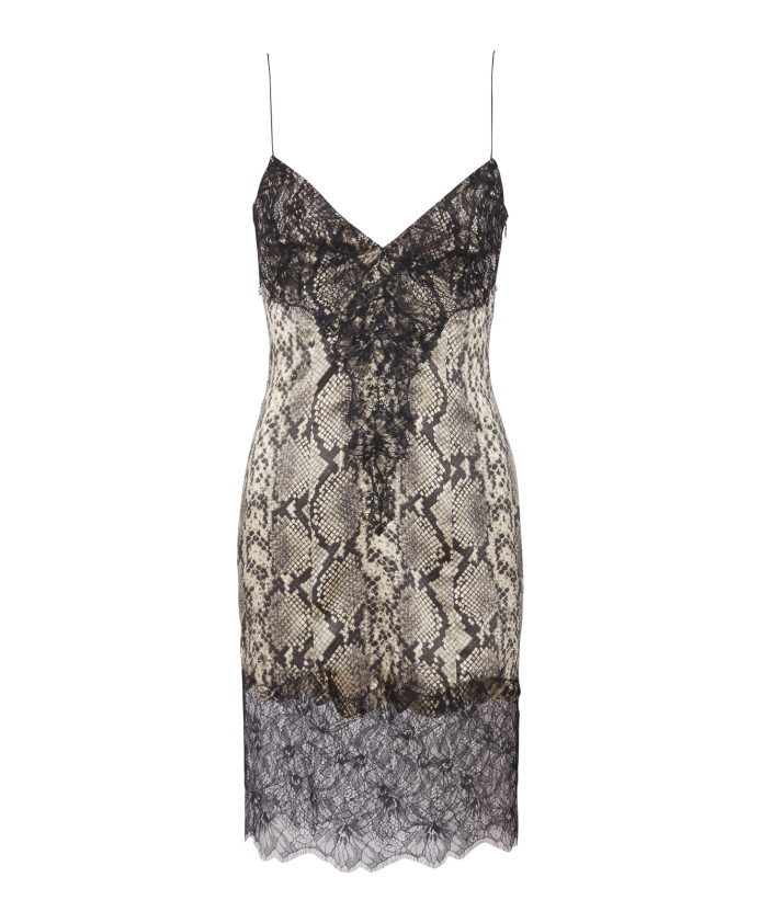 robe-a-fine-bretelles-en-soie-python-et-dentelle