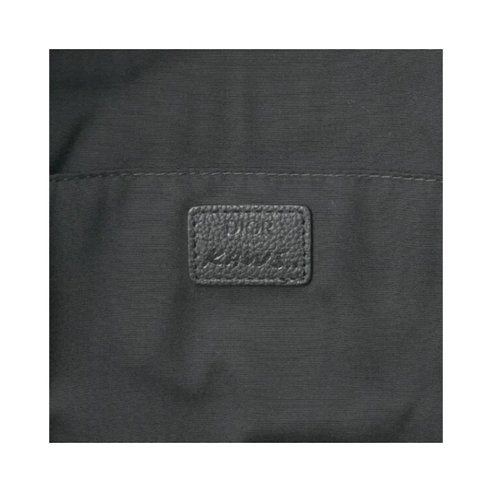 Dior Vintage Pre-owned Fabric backpacks Black Dames