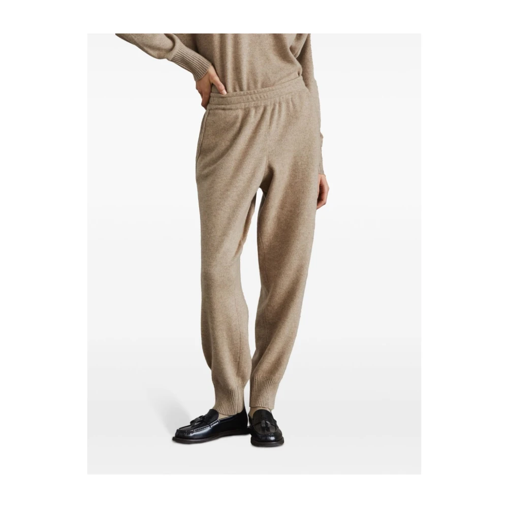 BRUNELLO CUCINELLI Bruine Broek Elegante Stijl Brown Dames