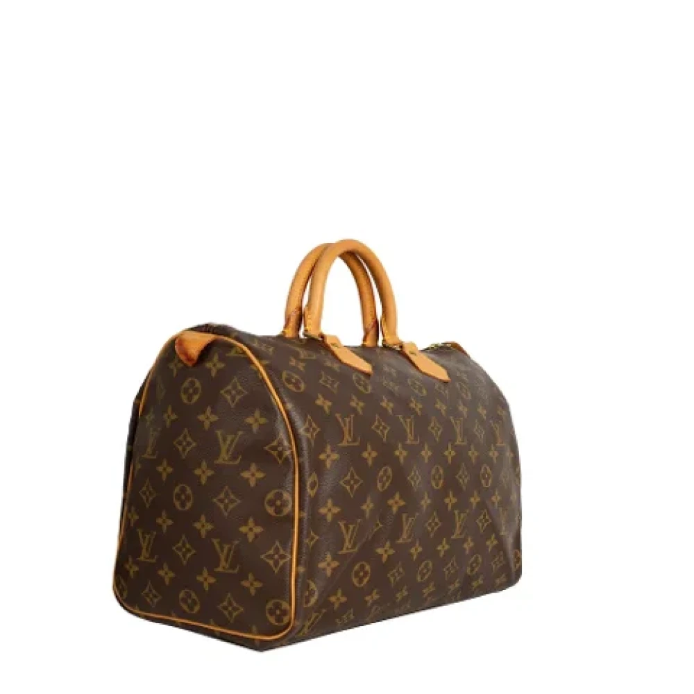 Louis Vuitton Vintage Pre-owned Leather handbags Brown Dames