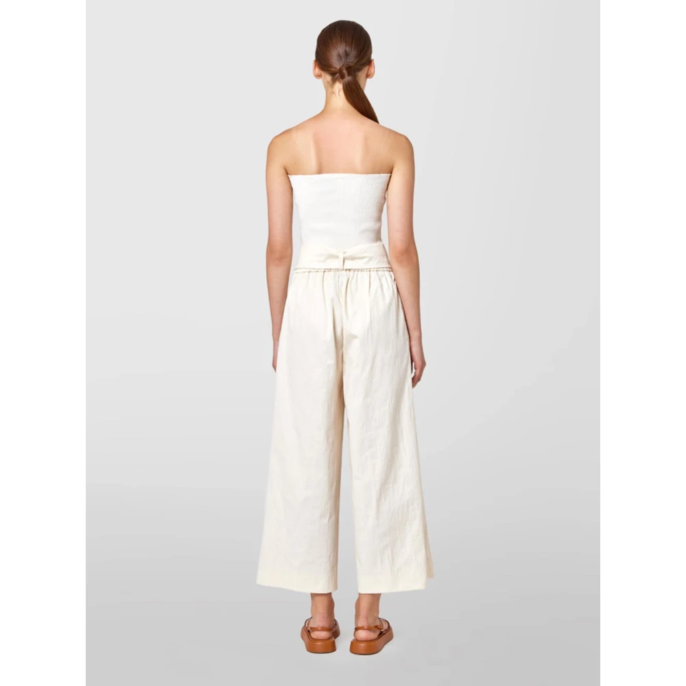 Alpha Studio Stijlvolle Broek Beige Dames