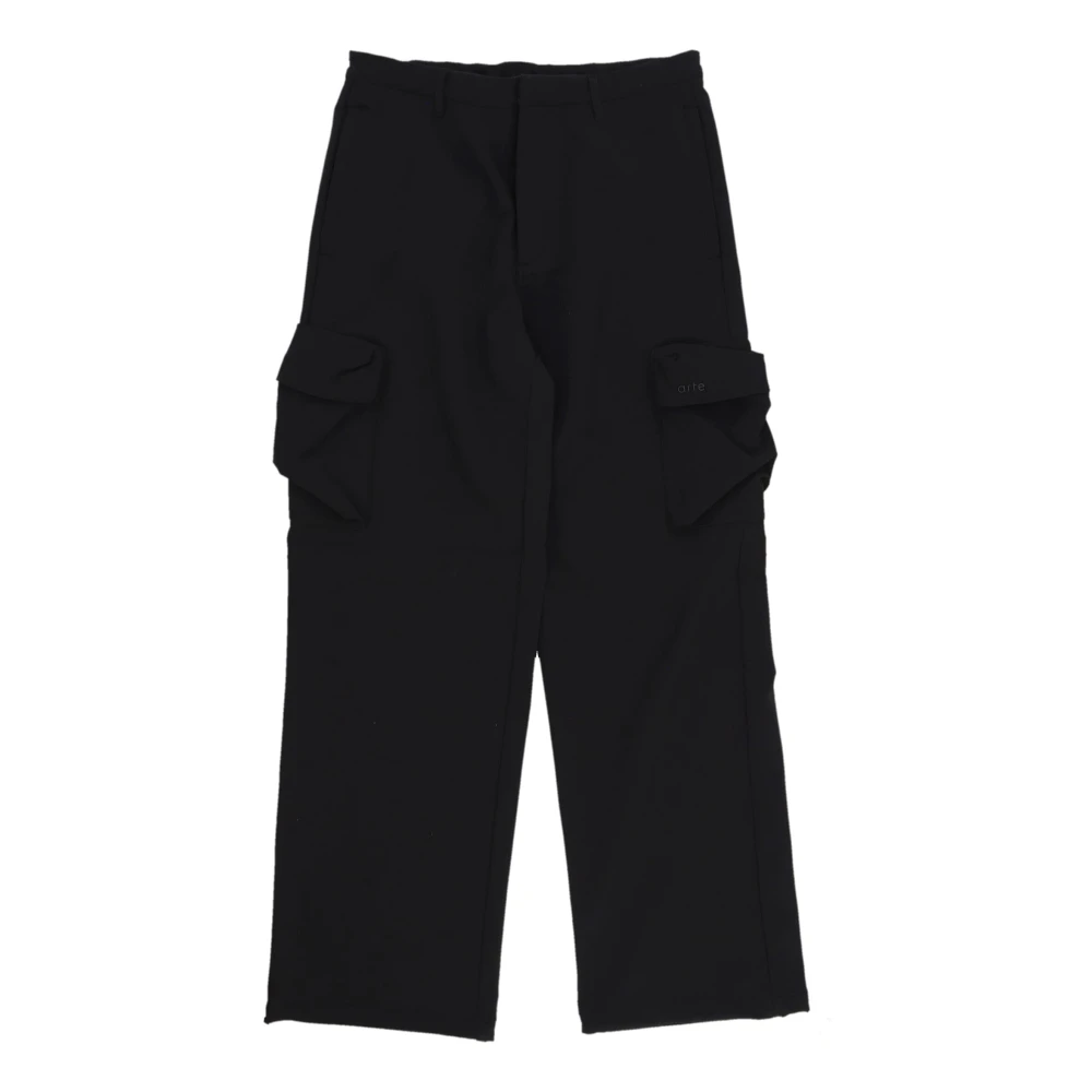 Arte Antwerp 3D Zakken Broek Katoen Zwart Mannen Black Heren