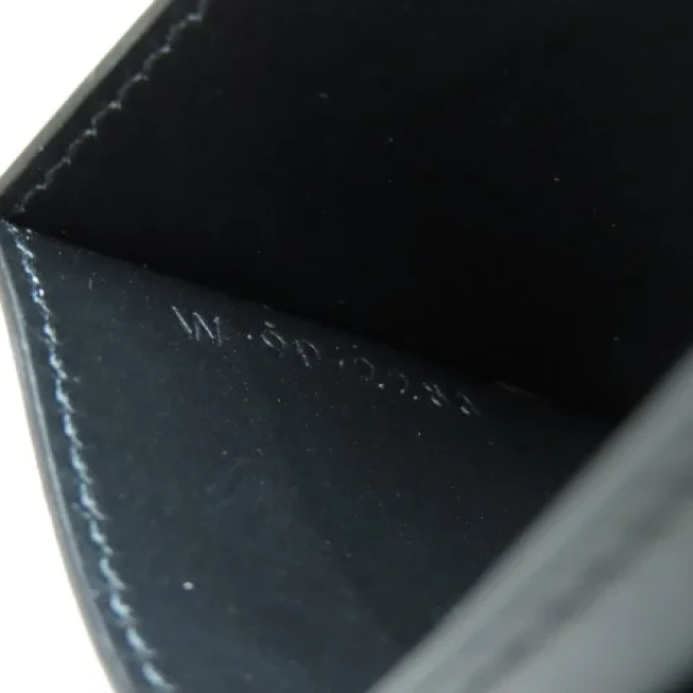 Celine Vintage Pre-owned Leather home-office Black Dames