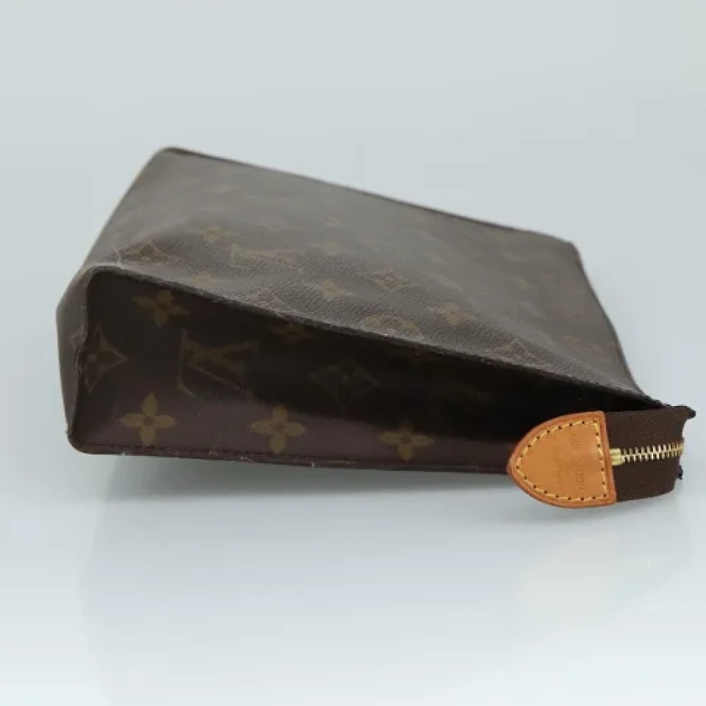 Louis Vuitton Vintage Pre-owned Canvas pouches Brown Dames