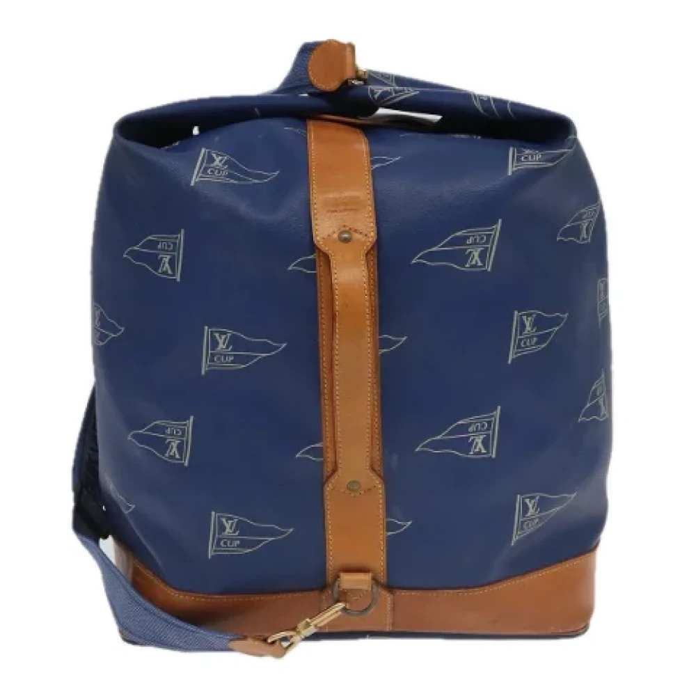 Louis Vuitton Vintage Pre-owned Canvas louis-vuitton-bags Blue Dames