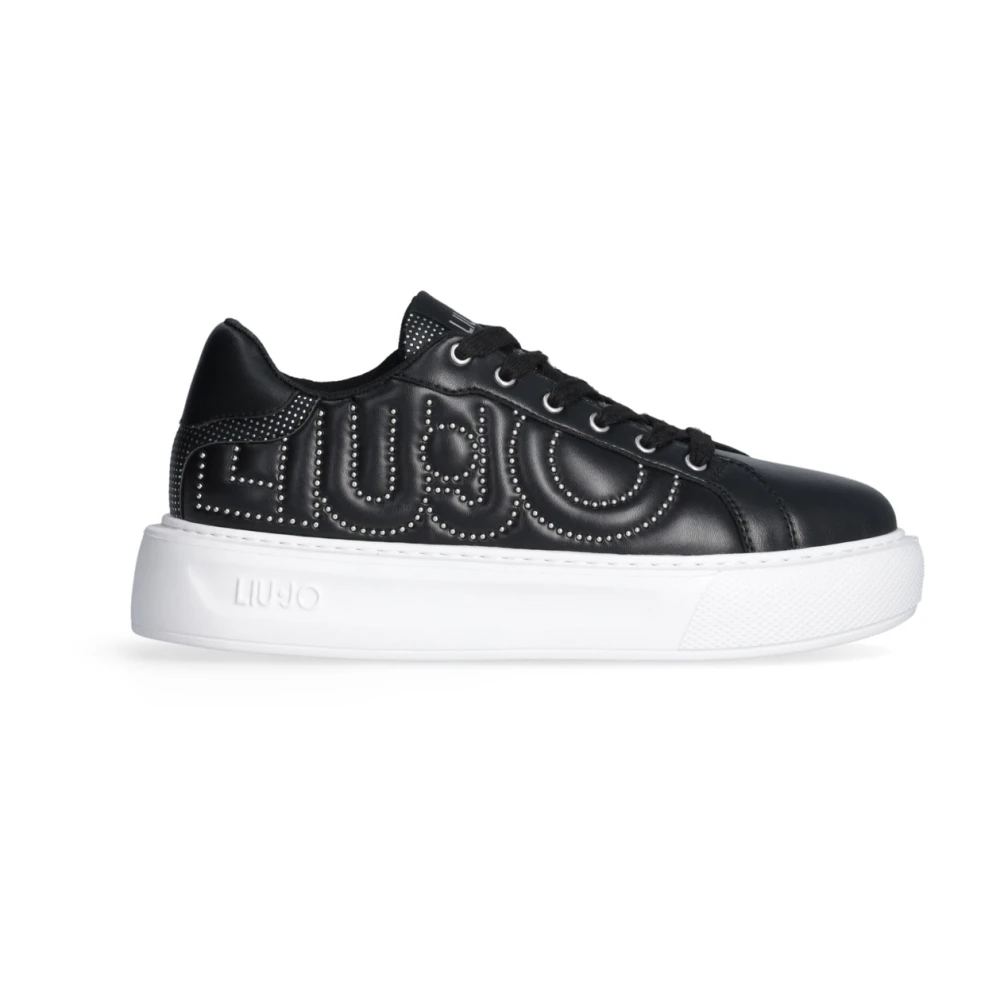 Liu Jo Kylie 22 High Sole Sneakers Dames Schoenen Zwart