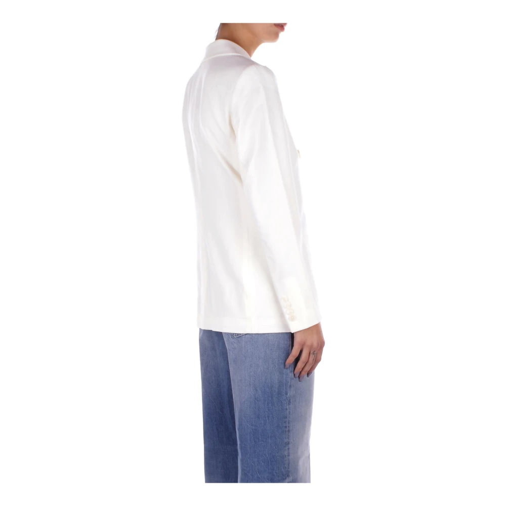 Ralph Lauren Jassen Beige White Dames
