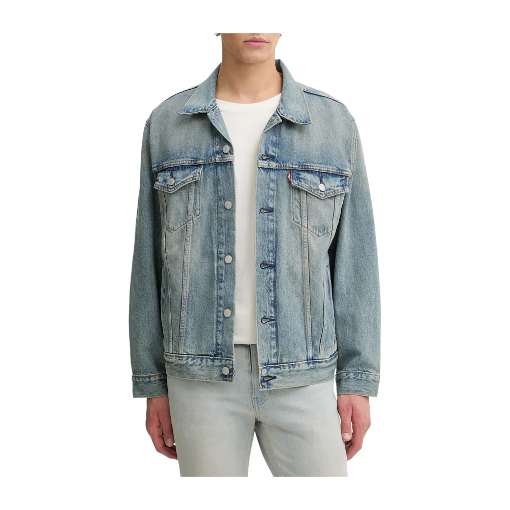 Levi's Herr Blå Jackor M, Denim, Denimjacka