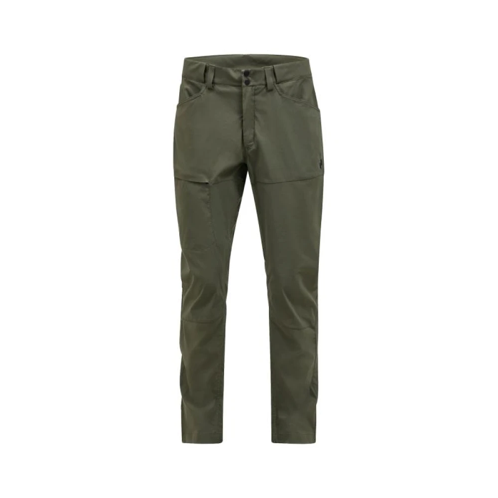 Peak Performance Slim-fit Trousers Green Heren