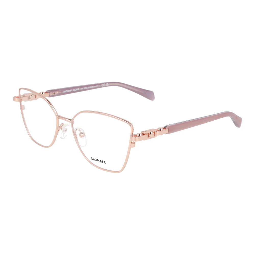 Michael Kors Kattenogen Bril Elegant Ontwerp Brown Dames