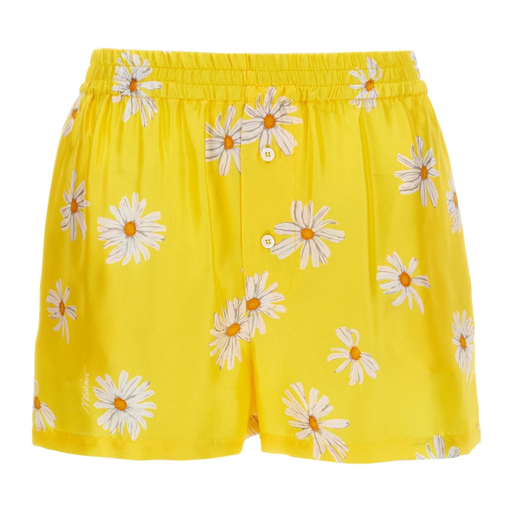 Moschino Damen Gelb Shorts, 2XSgröße:
