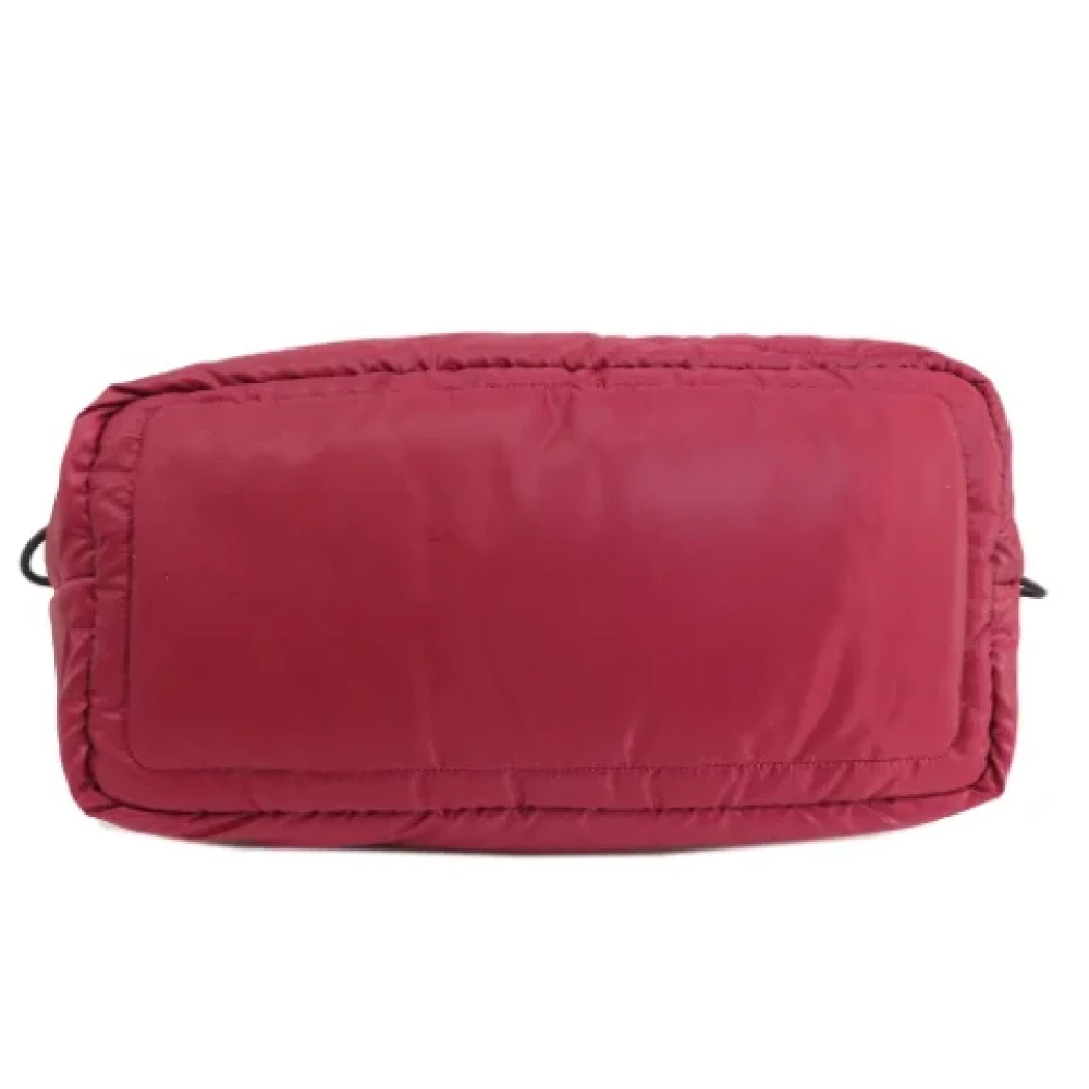 Michael Kors Pre-owned Canvas shoulder-bags Red Dames