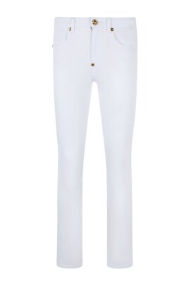 Jeans Roberto Cavalli Pour Femme - Taille S (tour De Taille 38cm) - Noir à Paillettes (glitter) - Occasion Très Bon état