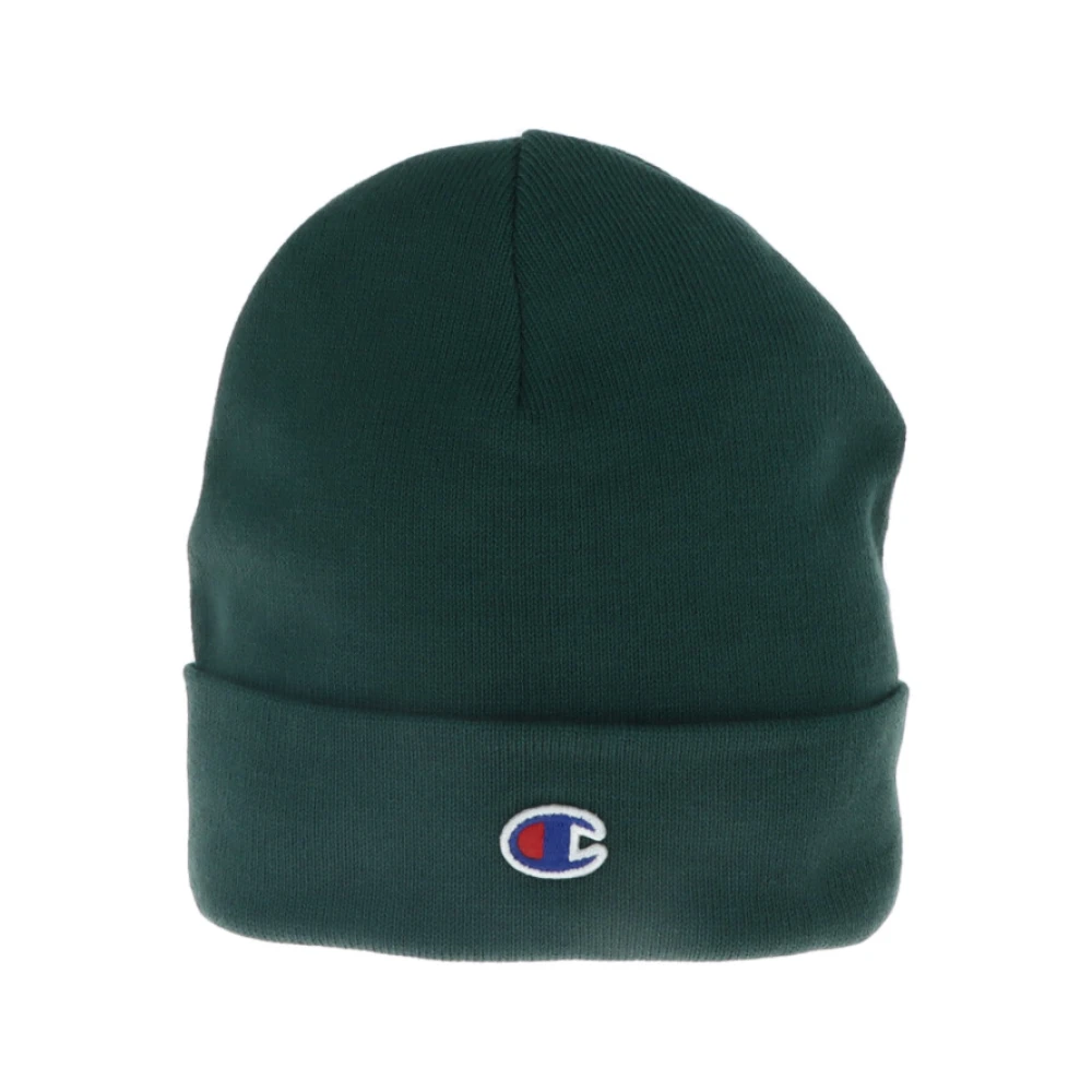 Champion Men's Dark/Green Cuff Beanie