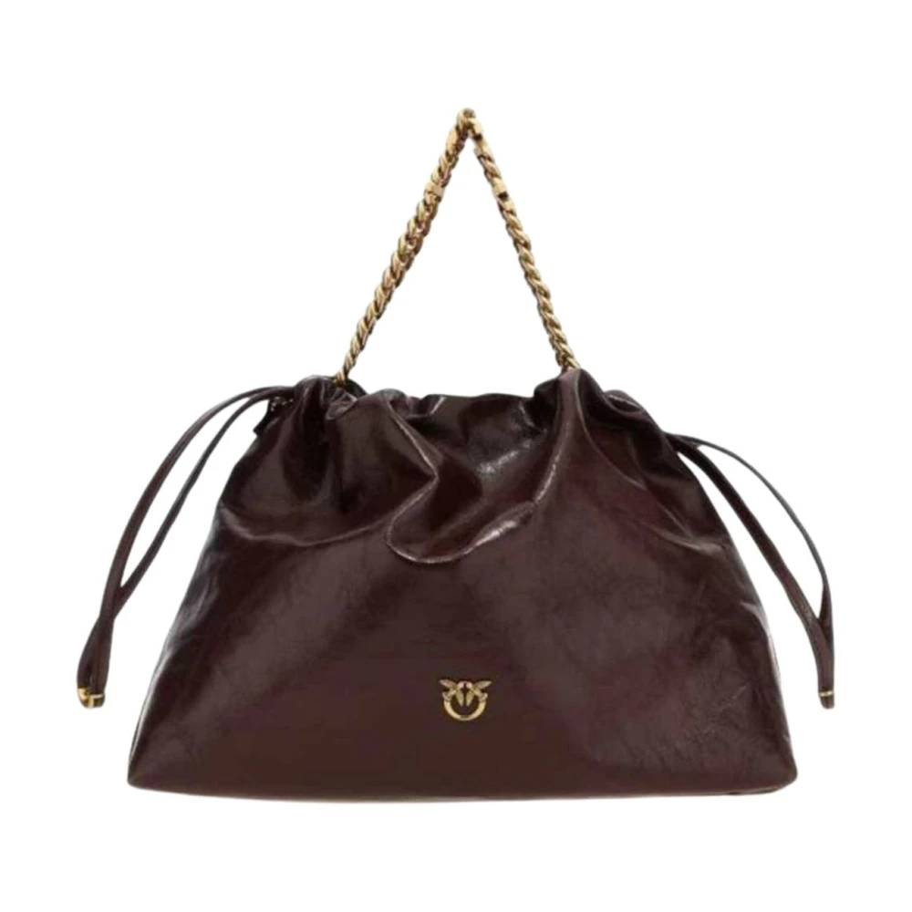 Pinko Stijlvolle Handtas voor Trendy Vrouwen Brown Dames