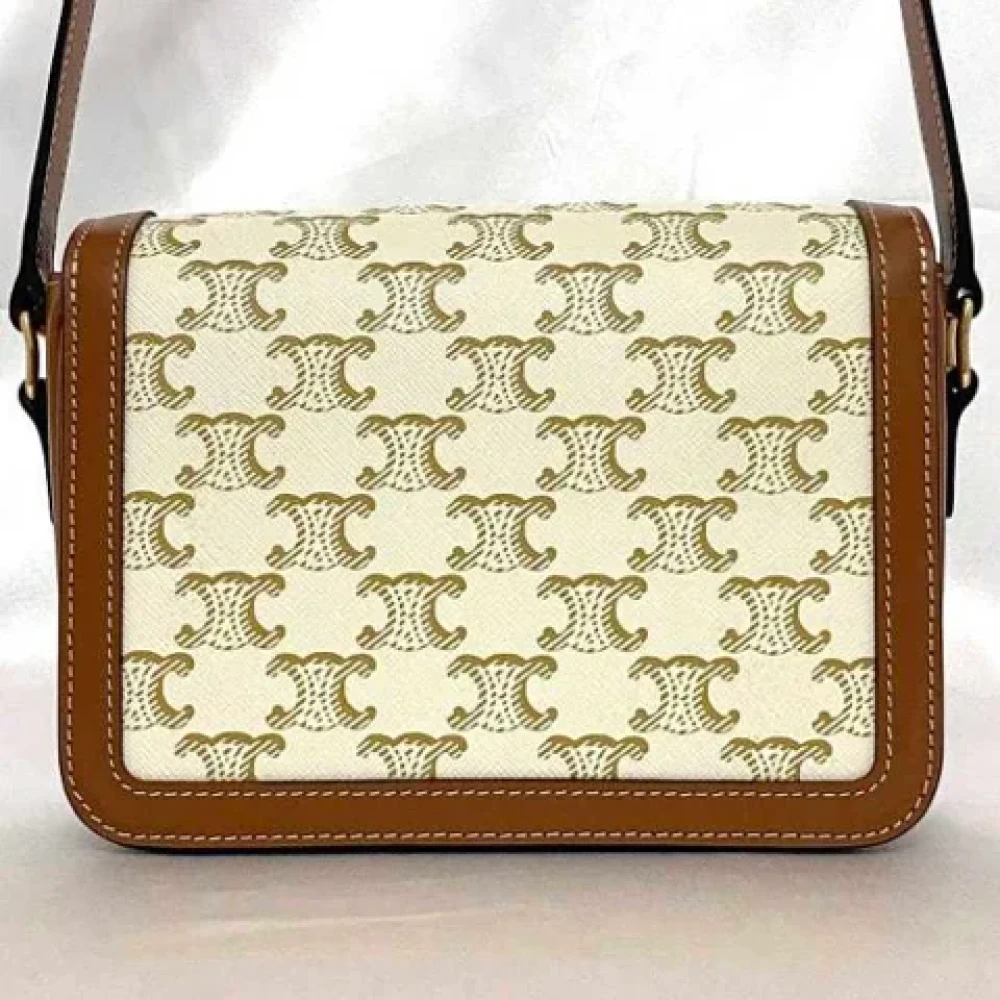 Celine Vintage Pre-owned Plastic celine-bags Brown Dames